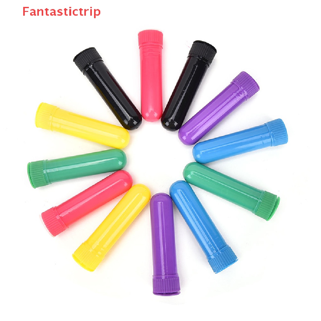 [Fantastictrip] Bộ 10 Ống Tinh Dầu Xông Mũi Màu muti