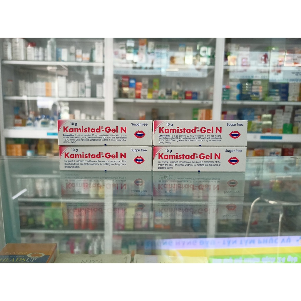 - Kamistad- gel N Tuýp 10 gram - Gel bôi nhiệt miệng