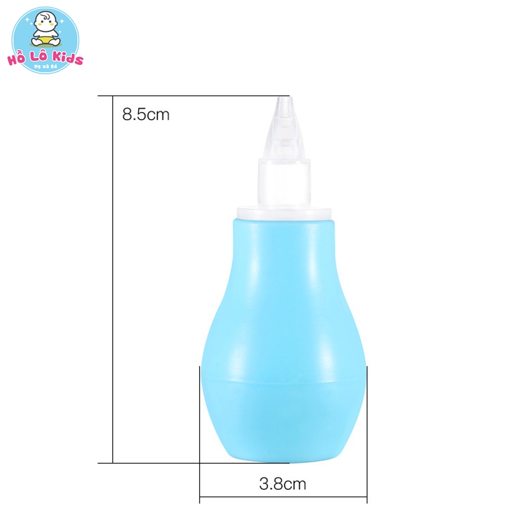 Hút mũi cho bé silicon dạng bóp tay an toàn dụng cụ hút mũi Hồ Lô Kids