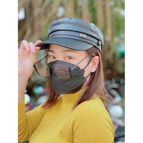 Khẩu trang kf94 Sumi *Miễn phí vận chuyển* 4 lớp giấy kháng khuẩn quai thun from 4d đeo thoải mái kháng nước
