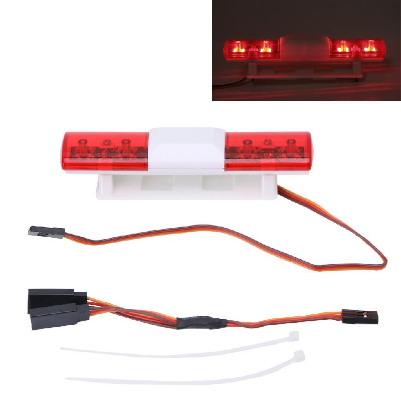 Đèn LED Siêu Sáng Cho Xe Cảnh Sát Điều Khiển Từ Xa 1 / 10 1 / 8 4WD Axial SCX10