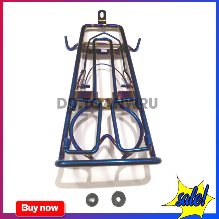 Baga giữa inox 10li đặc biệt gắn xe Exciter 150 -  Màu Titan