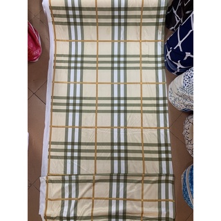Vải thun caro dày may ga gối
