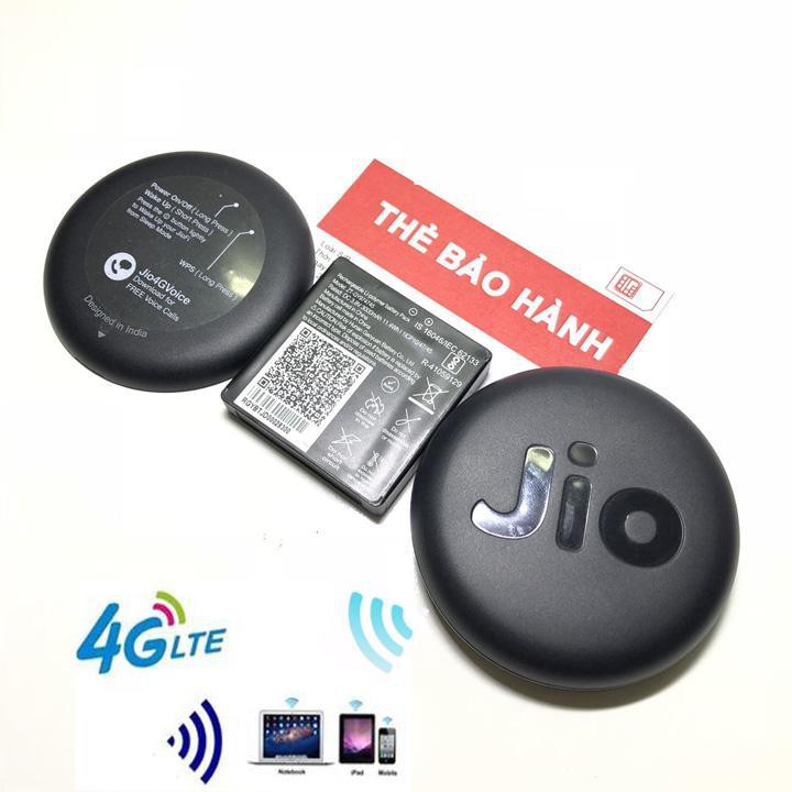 PHÁT WIFI 3G, 4G LTE JIO JMR1040 - TỐC ĐỘ 150MBPS - PIN 3000MAH CHẠY 10 GIỜ ẤN ĐỘ