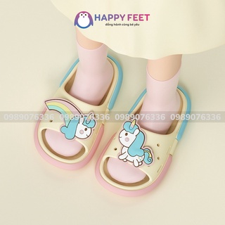 Dép sục crocs cheerful mario- happy feet no3308 siêu nhẹ êm chân chống - ảnh sản phẩm 6