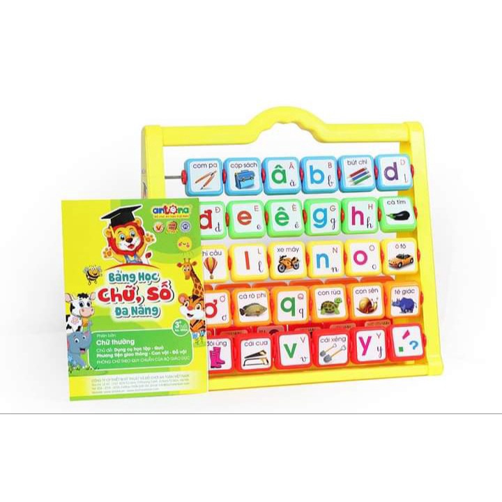 Kệ Chữ A Cho Bé Học Chữ Cái Và Số Đa Năng 5in1
