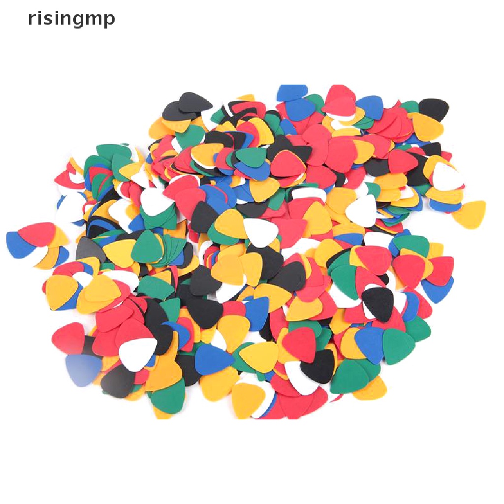 Set 100 Miếng Gảy Đàn Guitar / Ukulele / Bass Bằng ABS ♨Trên đó