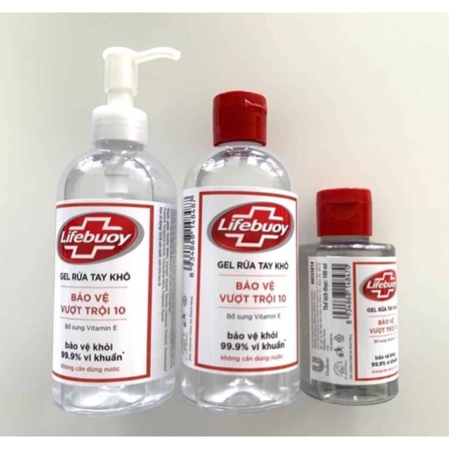 Gel rửa tay khô Lifebuoy 235ml