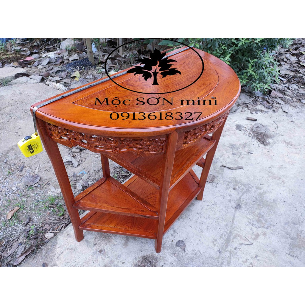 Bàn ghép tròn,Bàn tròn gỗ hương,bàn tròn nguyệt mai,bàn cafe uống nước,bàn trà tròn ghế kệ cao 70 mặt 80cm