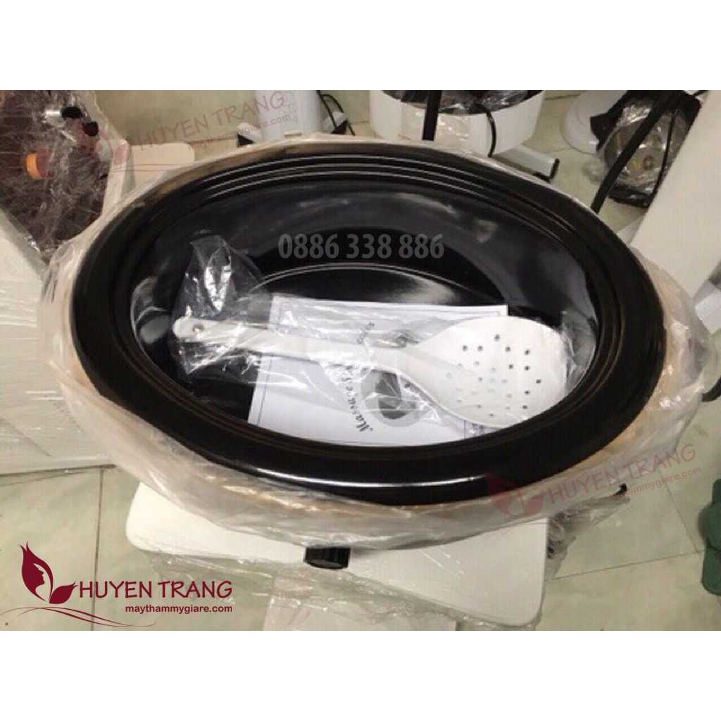 Nồi Hấp Nóng Đá Nóng Massage Body Đả Thông Kinh Lạc Công Suất Cao 750W - Thẩm Mỹ Huyền Trang NANOCEE