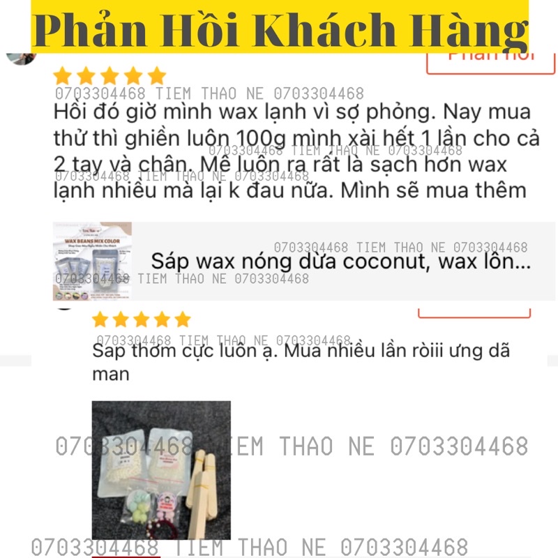 Sáp Wax Lông Cao Cấp Nhập Khẩu Loại 1 - Siêu Thơm - Siêu Bám Lông