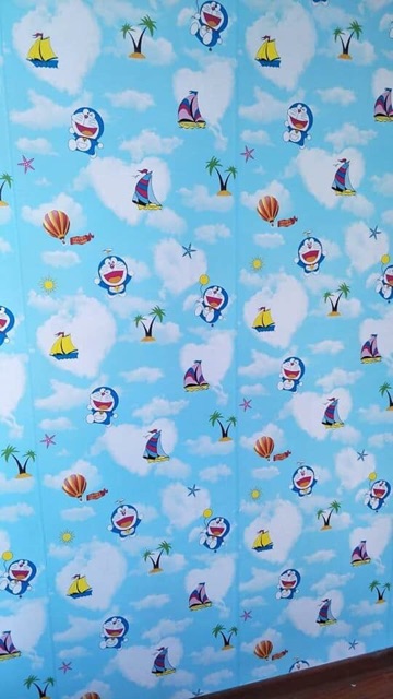 10m Giấy dán tường (decal cuộn) Do re mon 02