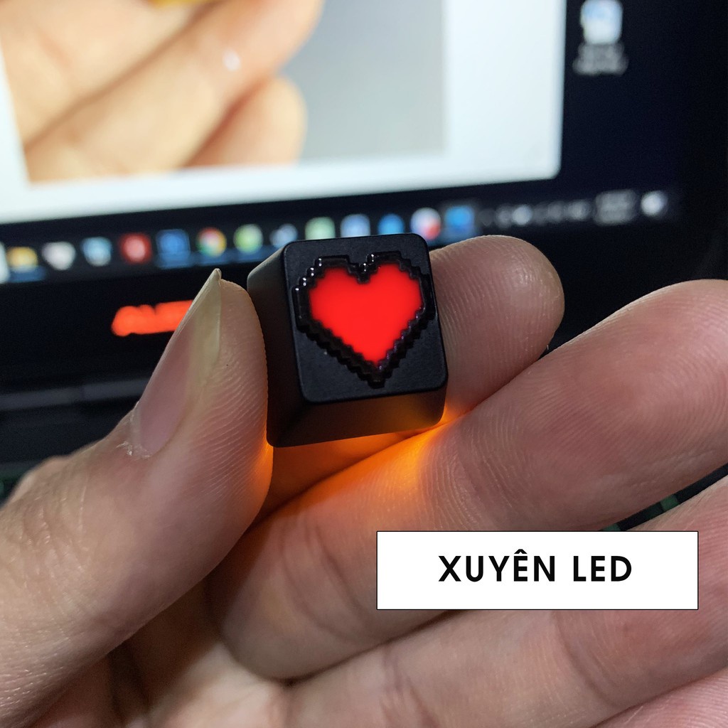 ✈◊✁Keycap Lẻ Cho Bàn Phím Cơ Chất Liệu Kim Loại