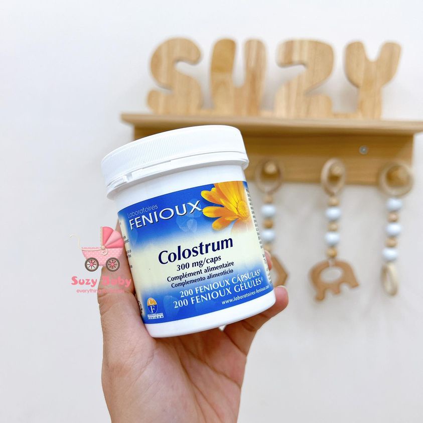 Sữa Non Pháp Fenioux Colostrum - Hộp 200 Viên cho bé từ sơ sinh