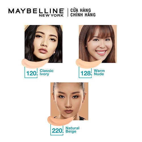 Kem Nền Mịn Nhẹ Kiềm Dầu Fit Me dạng tuýp Maybelline New York Matte and Poreless Foundation Tube 18ml  -mesue