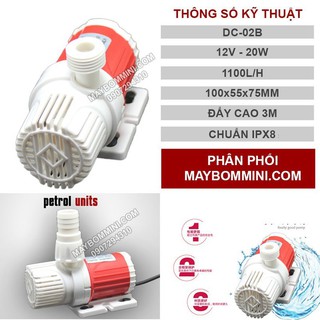 BỘ MÁY BƠM CHÌM, BƠM HỒ CÁ HÒN NON BỘ