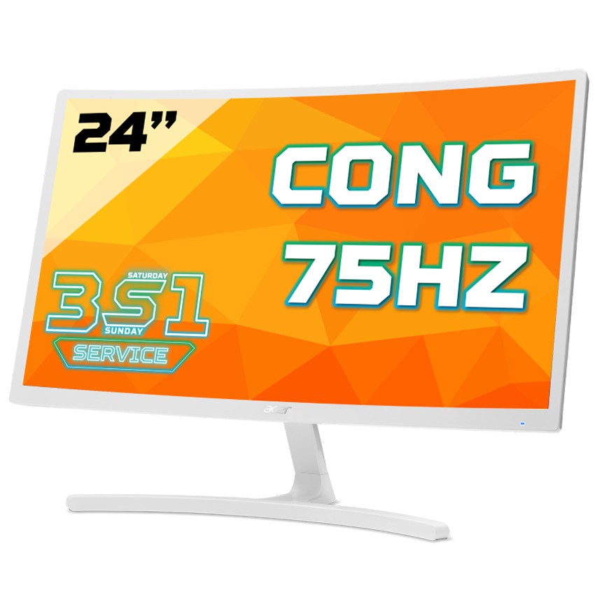 Màn Hình Acer ED242QR VA/ Full HD/ 75Hz Chống lóa, Lọc 80% ánh sáng xanh - linhkienpcgiatot | BigBuy360 - bigbuy360.vn