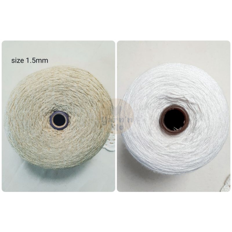 (10 màu) 100gr Sợi dệt bóng, móc túi ví, mũ nón