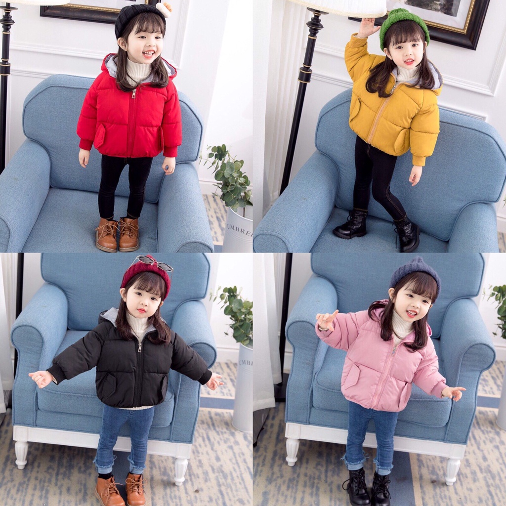Áo phao 3 lớp giữ nhiệt 'BANA' 8-20kg dành cho bé gái từ 1-6 tuổi. Phao loại 1. giữ ấm cực tốt.