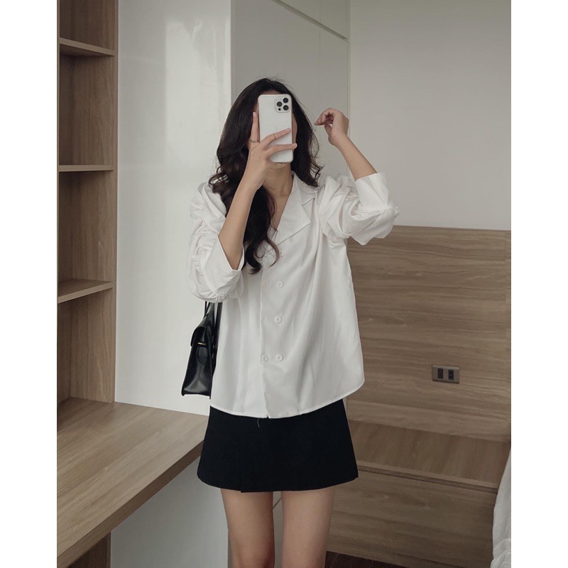 ÁO SƠ MI CỔ VEST