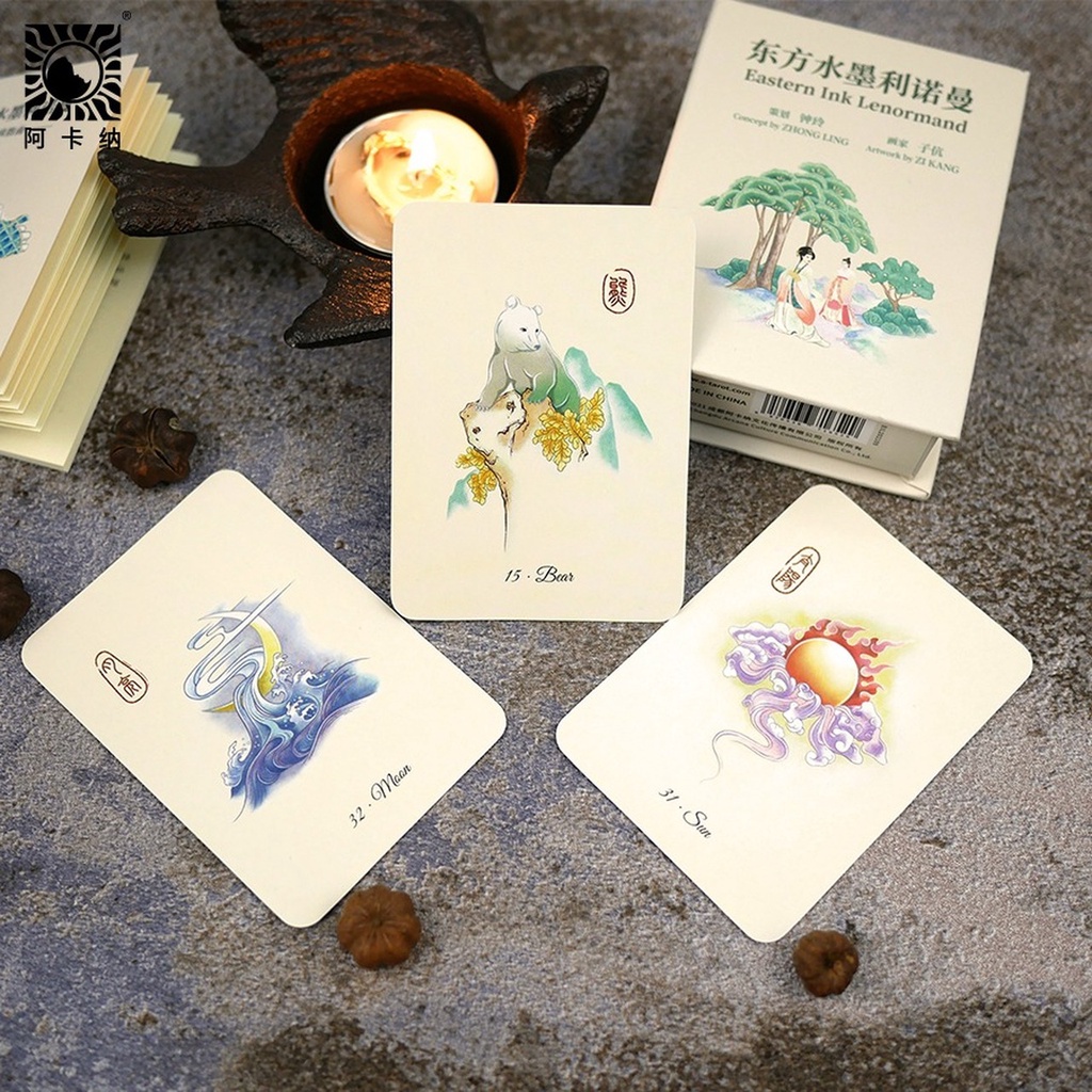 Bộ bài Eastern Ink Lenormand Deck