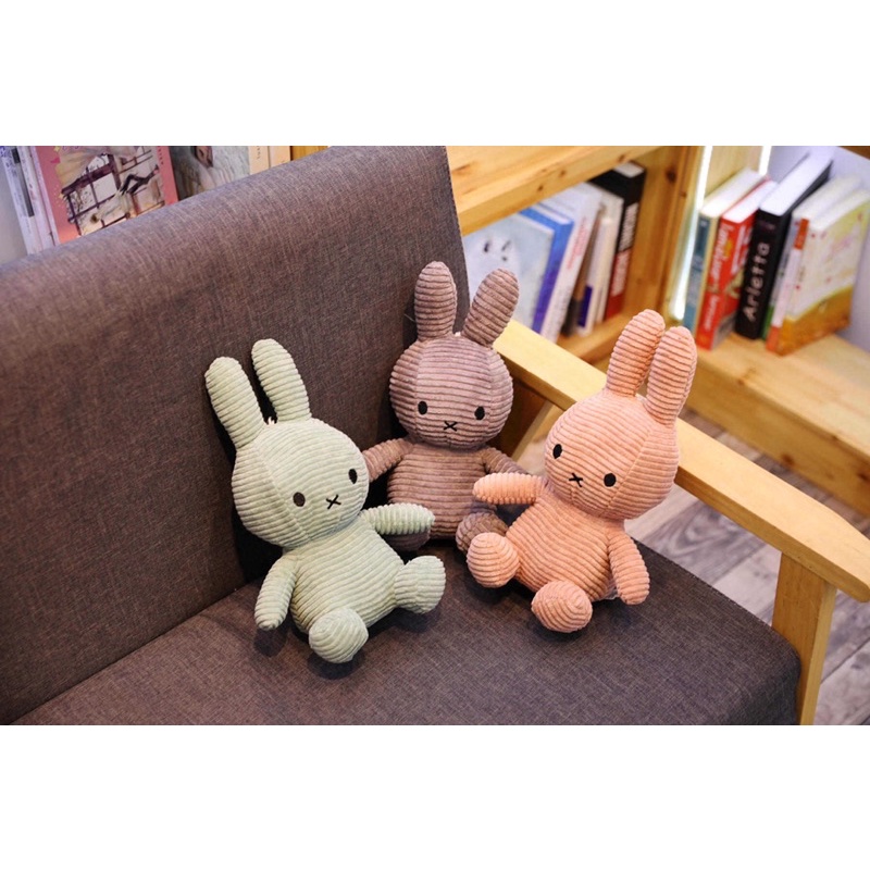 Thỏ Miffy bông hữu cơ Organic size 26cm hàng có sẵn