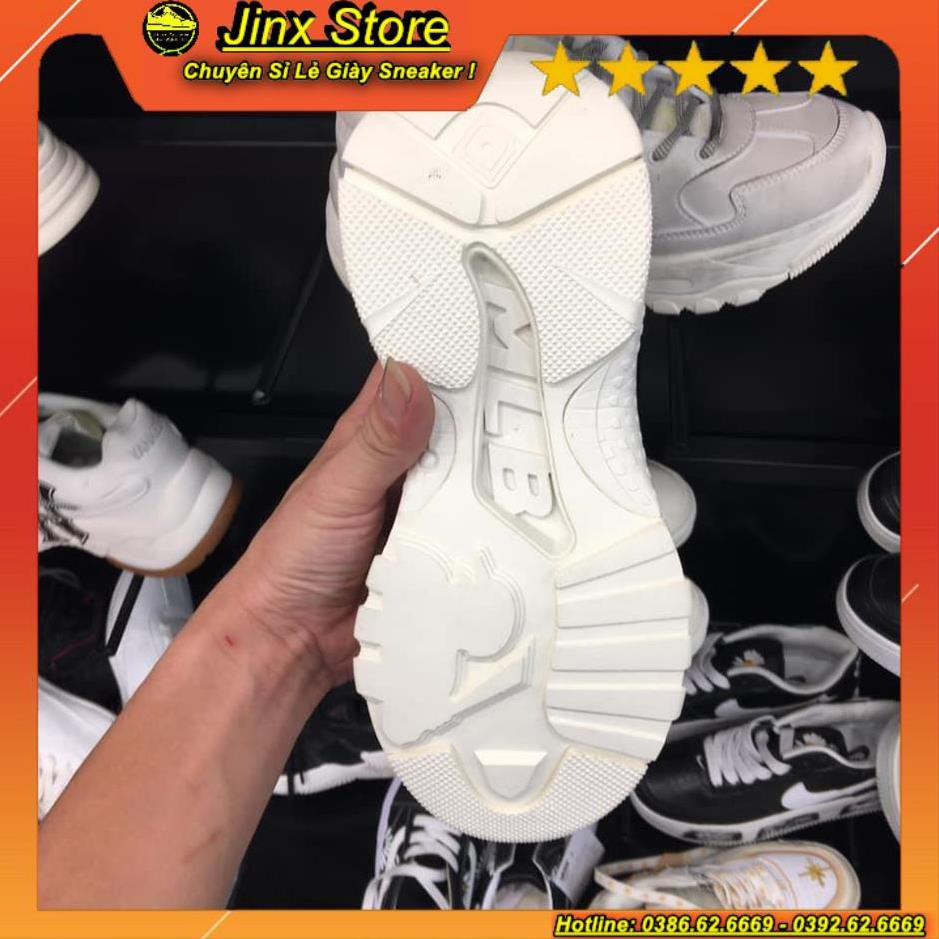 [ FREE SHIP ] Giày thể thao sneaker trắng M L B  phối chứ NY BẨN full size, full bill box hàng 1:1 | BigBuy360 - bigbuy360.vn