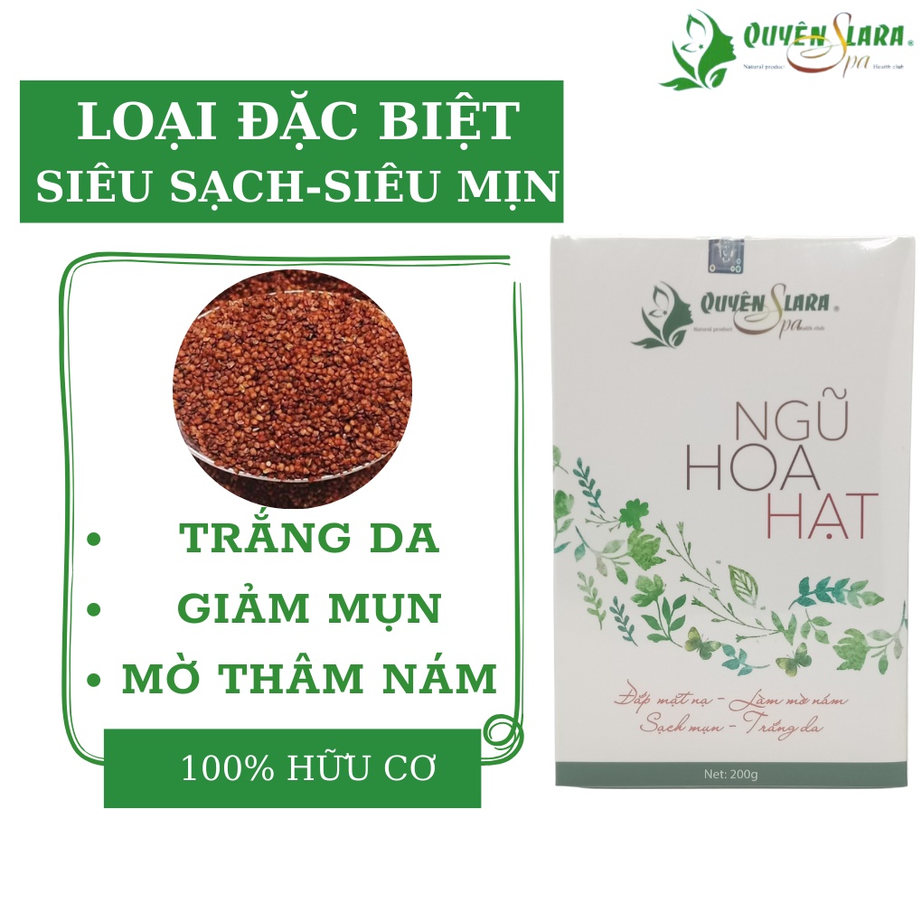 Ngũ Hoa Hạt Quyên Lara Giúp Làm Sáng Da,Mờ Nám Tàn Nhang,Cân Bằng Độ Ẩm Giúp Da Căng Mịn 200g