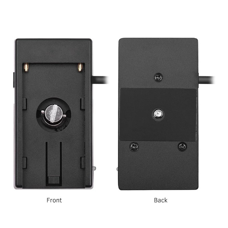 Camera DV Battery Power Supply Mount Plate Adapter for Blackmagic Cinema Pocket Camera BMPCC 4K for Sony NP-F970 Battery