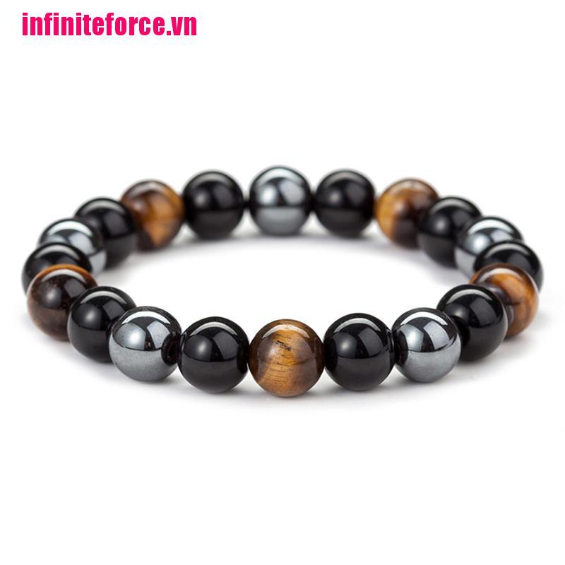 Vòng Tay Đá Hematite Từ Tính Giảm Cân Chăm Sóc Sức Khỏe