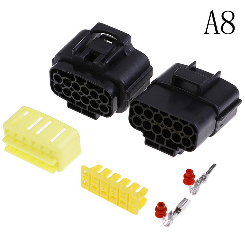 Đầu Nối Dây Điện Chống Nước 1 / 2 / 3 / 4 / 6 / 8 / 10 / 12 Pin Tùy Chọn