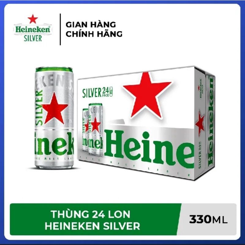 Thùng Bia Heineken/Tiger 24 lon*300ml
