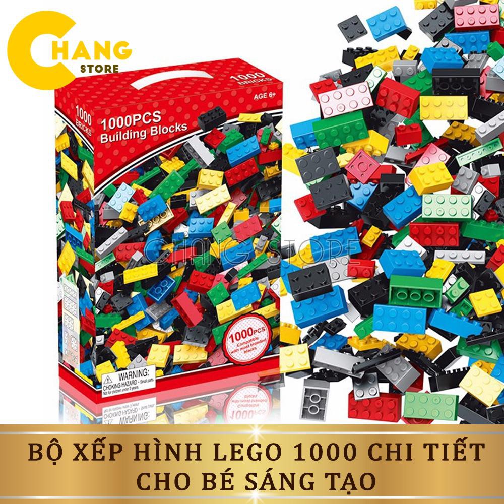 Bộ Đồ Chơi Xếp Hình LEGO 1000 Chi Tiết Cho Bé Thỏa Sức Sáng Tạo
