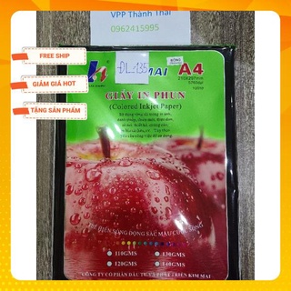 giấy in ảnh 1 mặt bóng định lượng 135 gsm