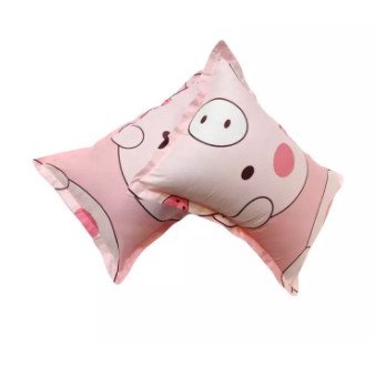 Vỏ Gối Nằm Poly Cotton Thanh Lý Gấp Có chọn mẫu,họa tiết heo cute