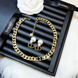 Set vòng cổ & bông tai cd