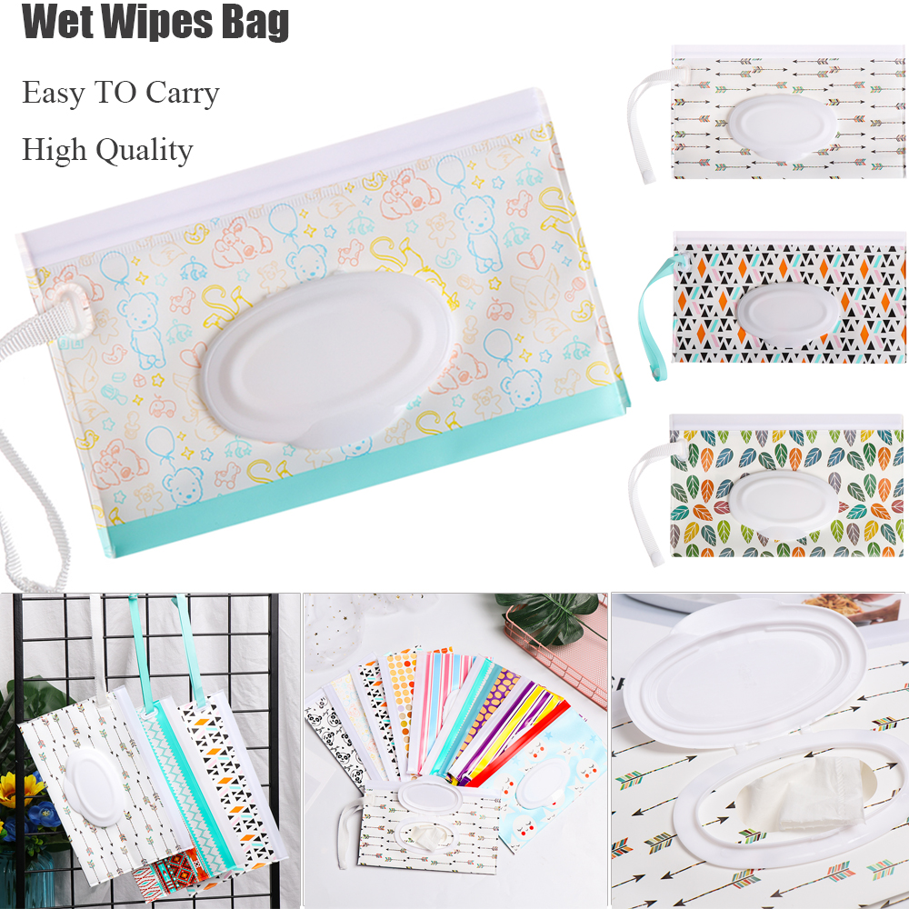 1 Hộp Đựng Khăn Giấy Ướt Dễ Thương Cho Bé