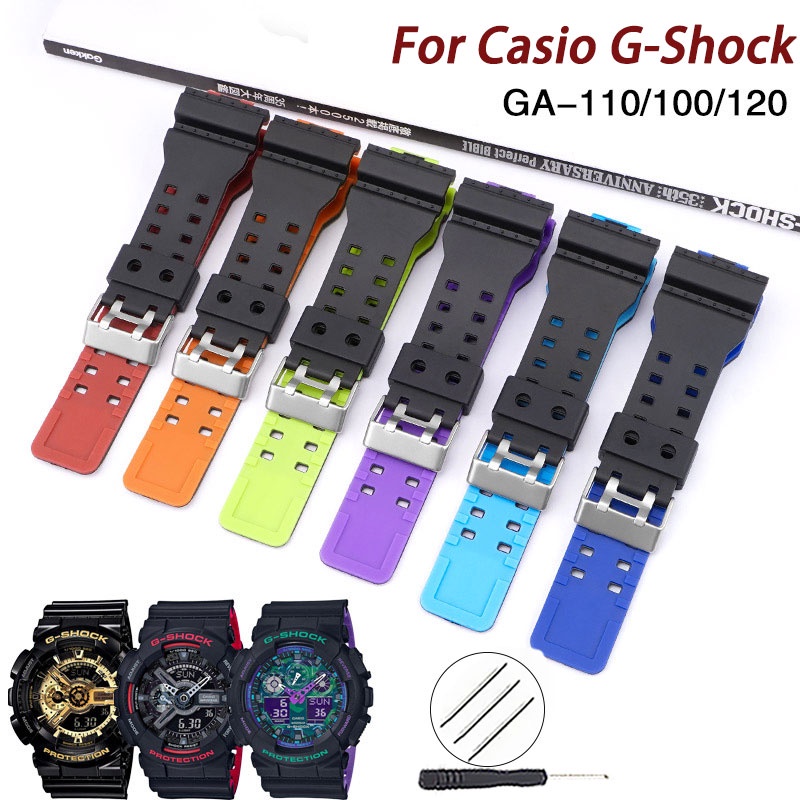 Dây Đeo Cho Đồng Hồ Casio G-Shock GLS-100/GLS-8900 GA-100/110/120/150/200/300/400/700 GD-100/110/120 G-8900/GR-8900/GW-8900