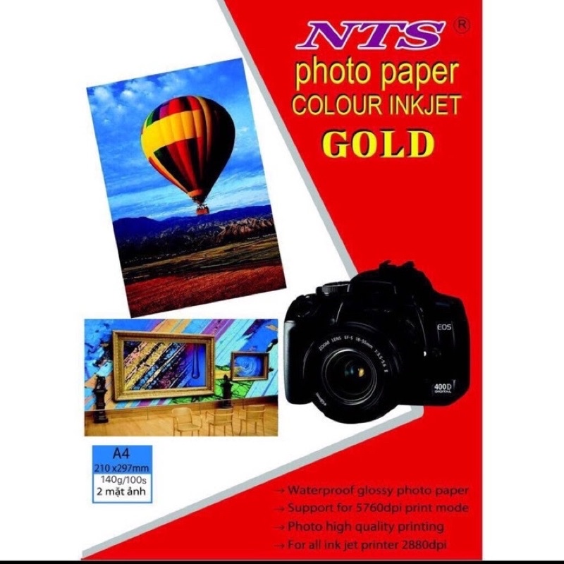 Giấy in ảnh 2 mặt 160gsm