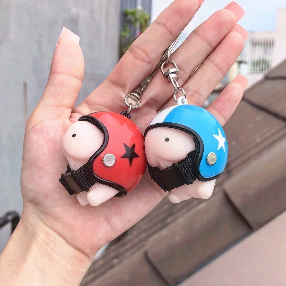 Combo CiuCiu + Mũ bảo hiểm+Móc khoá