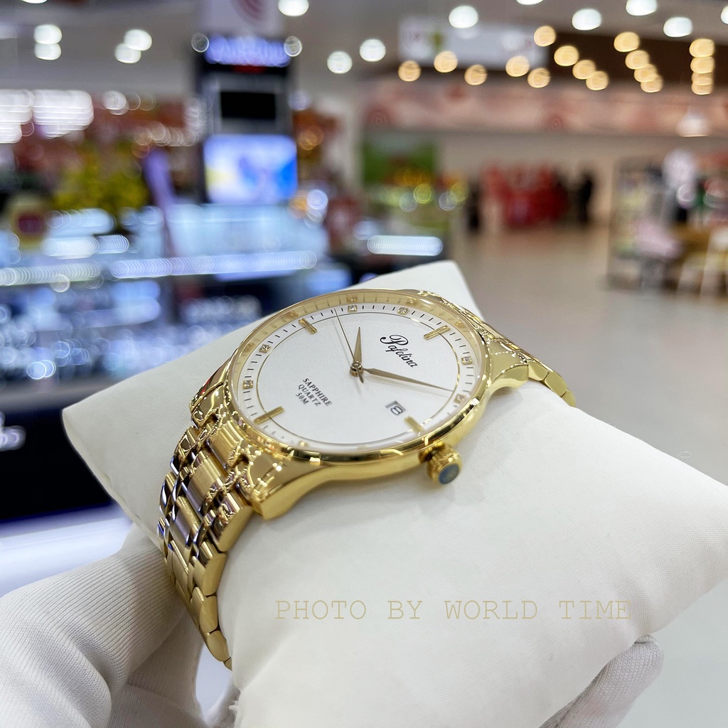 Đồng hồ nam Pafolina 5025M full box, kính sapphire chống xước, chống nước, thẻ bảo hành 3 năm toàn quốc