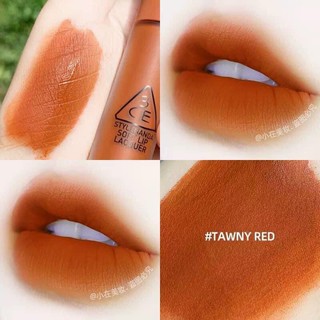 (Màu tawny red) Son kem 3ce lacquer
