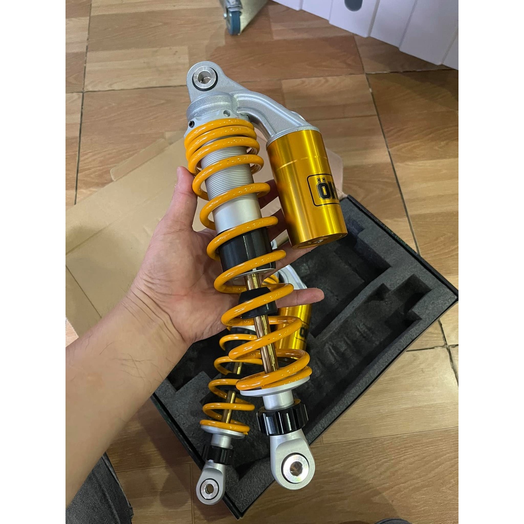 Phuộc Ohlins Bình Dầu Thòng Ty Vàng Giống Real