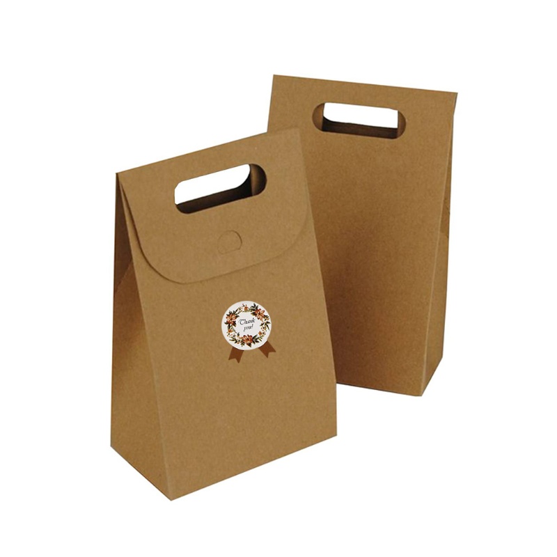 Set 60 Tờ 720 Nhãn Dán Hình Tròn In Chữ Thank You Trang Trí Tiệc Cưới