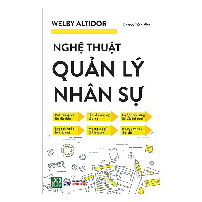 Sách - Nghệ thuật quản lý nhân sự Tặng Bookmark [1980Books]