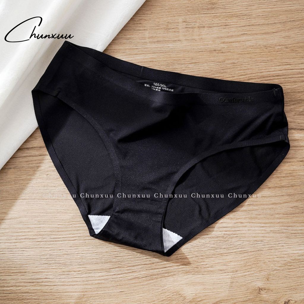 Quần lót nữ không viền đúc su lạnh thông hơi thoáng khí đủ 3 size M L XL- CHUNXUU QC120