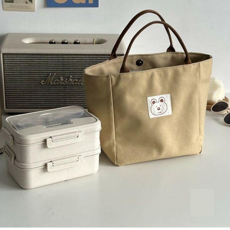 Túi xách nữ bản to đựng bỉm sữa kiểu dáng công sở văn phòng màu nâu trà sữa siêu xinh jumito
