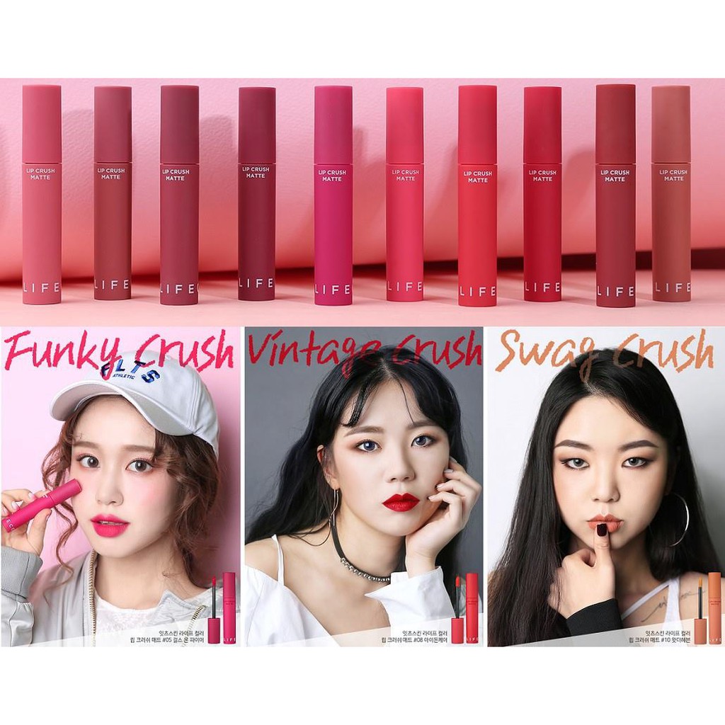 Son Kem It’s Skin Lip Crush Matte Life Color