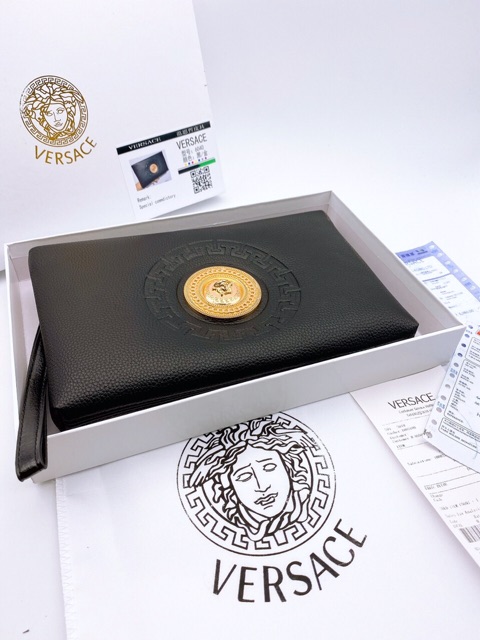 Túi cầm tay bản to nam versace fullbox