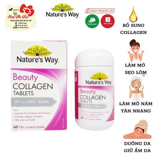 Viên uống đẹp da Nature's Way Beauty Collagen Booster Nature's Way 60 viên